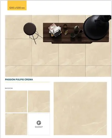 100100 Passion Pulpis Crema – Gạch Nhập Khẩu Ấn Độ · 100x100
