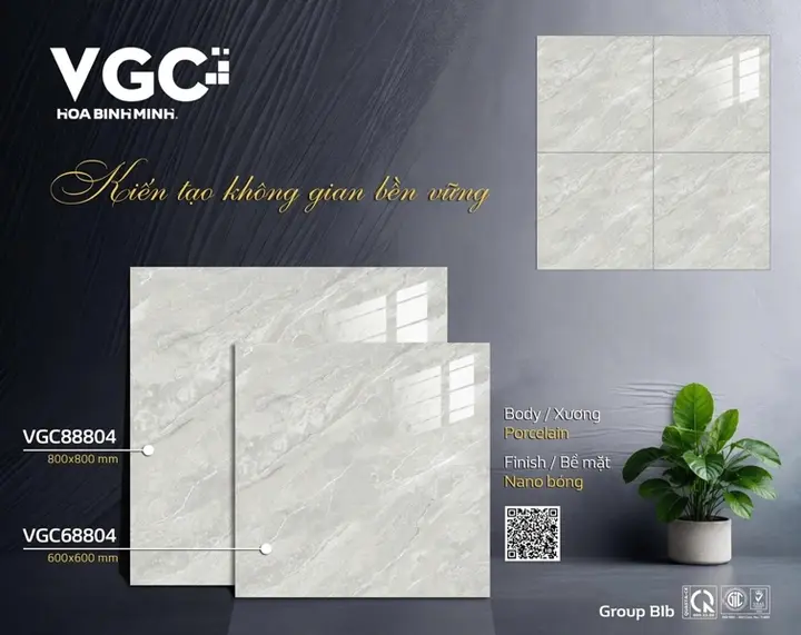 8080 VGC88804 – Gạch Việt Nam – 80x80