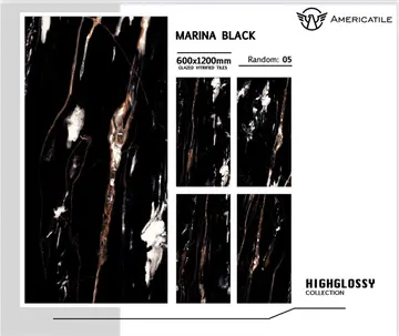 60120 Marina Black – Gạch Nhập Khẩu Ấn Độ · 60x120