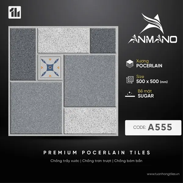 5050 A555 – Gạch Việt Nam – 50x50