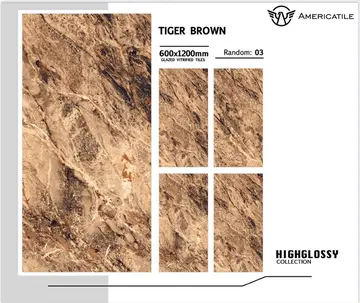 60120 Tiger Brown – Gạch Nhập Khẩu Ấn Độ · 60x120