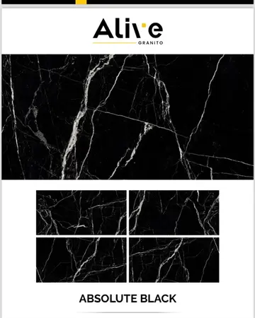 60120 Absolute Black – Gạch Nhập Khẩu Ấn Độ · 60x120