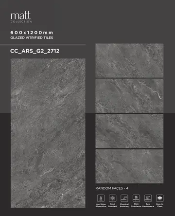 60120 Melange Grafito – Gạch Nhập Khẩu Ấn Độ · 60x120