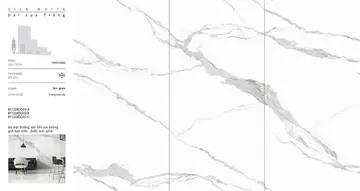 120240 Dải lụa trắng – Gạch Nhập Khẩu Ấn Độ · 120x240