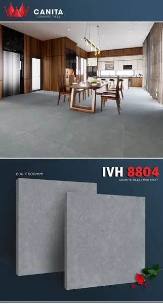 8080 IVH8804 A1 – Gạch Việt Nam – 80x80 – ảnh 2