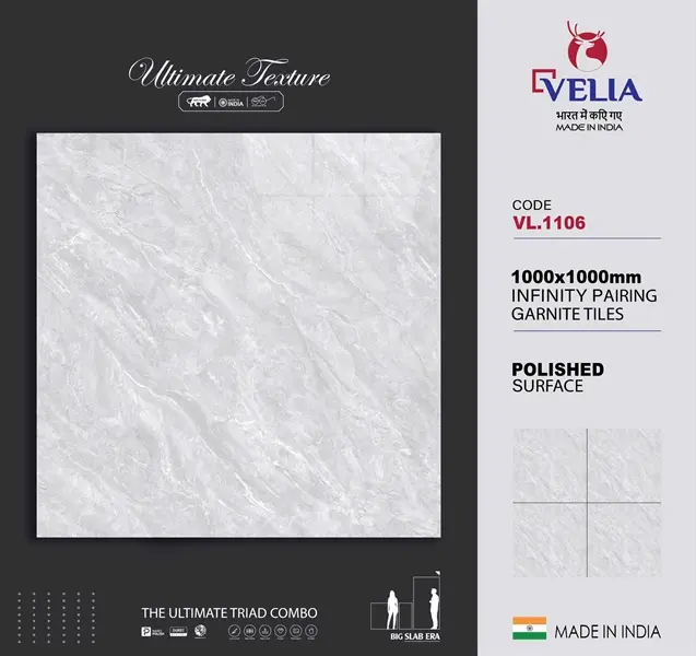 100100 VL1106 A1 – Gạch Nhập Khẩu Ấn Độ – 100x100