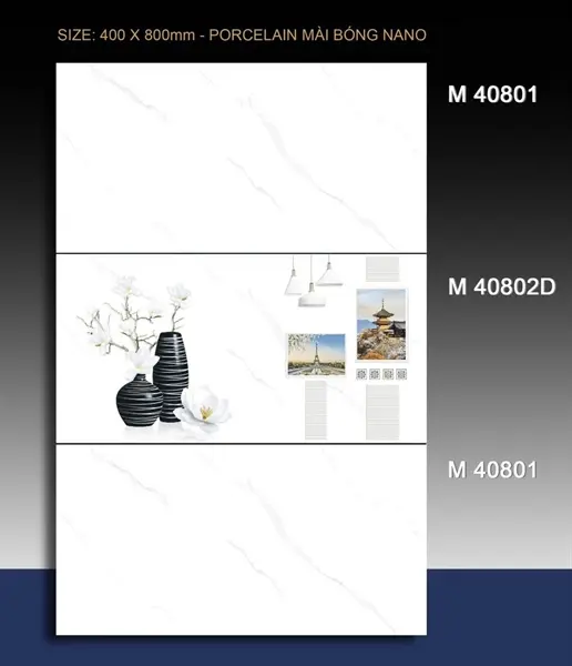 4080 M40801 A1 – Gạch Việt Nam – 40x80