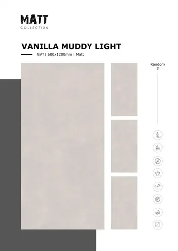 60120 Vanilla Muddy Light – Gạch Nhập Khẩu Ấn Độ · 60x120