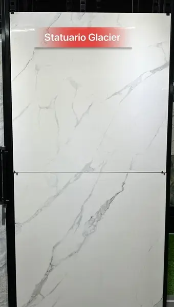100100 Statuario Glacier – Gạch Nhập Khẩu Ấn Độ · 100x100