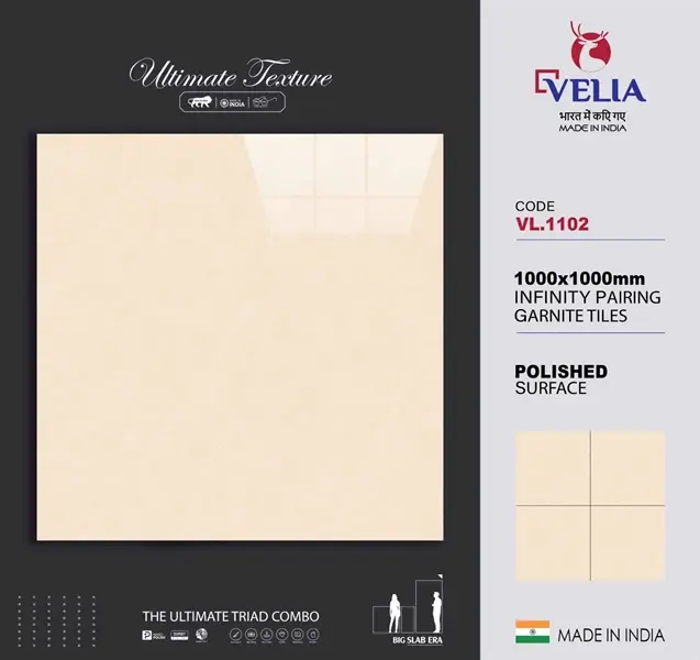 100100 VL1102 A1 – Gạch Nhập Khẩu Ấn Độ – 100x100