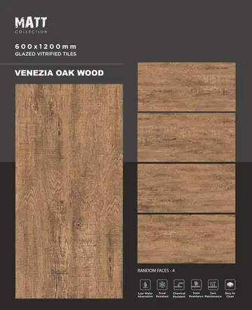 20120 Venezia Oak Wood – Gạch Nhập Khẩu Ấn Độ · 20x120