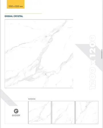 100100 Grisial Crystal – Gạch Nhập Khẩu Ấn Độ · 100x100