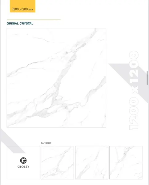 100100 Grisial Crystal – Gạch Nhập Khẩu Ấn Độ – 100x100