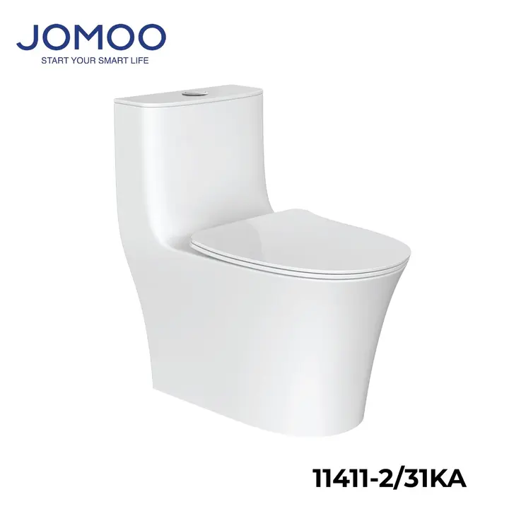 Bàn cầu 1 khối Jomoo 11411-2-31KA – TBVS › Bàn cầu