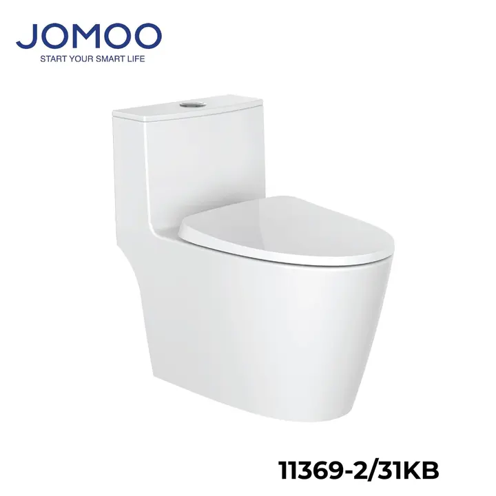 Bàn cầu 1 khối Jomoo 11369-2-31KB – TBVS › Bàn cầu