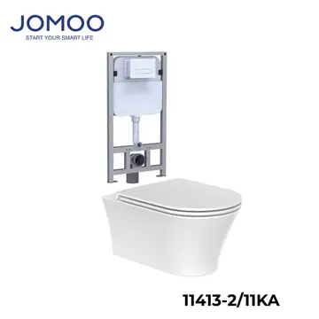 Bàn cầu treo tường Jomoo 11413-2-11KA – TBVS › Bàn cầu