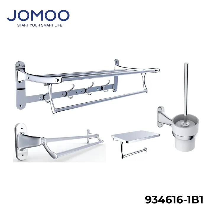 Bộ phụ kiện phòng tắm Jomoo 934616-1B1 – TBVS › Phụ kiện