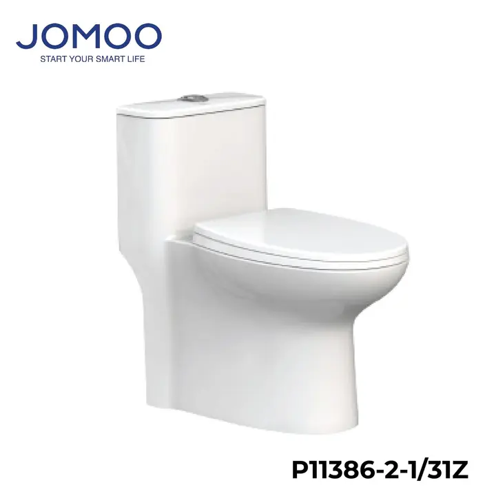 Bàn cầu 1 khối Jomoo P11386-2-1-31Z – TBVS › Bàn cầu
