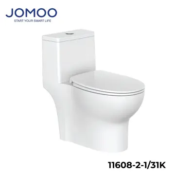 Bàn cầu 1 khối Jomoo 11608-2-1-31K – TBVS › Bàn cầu