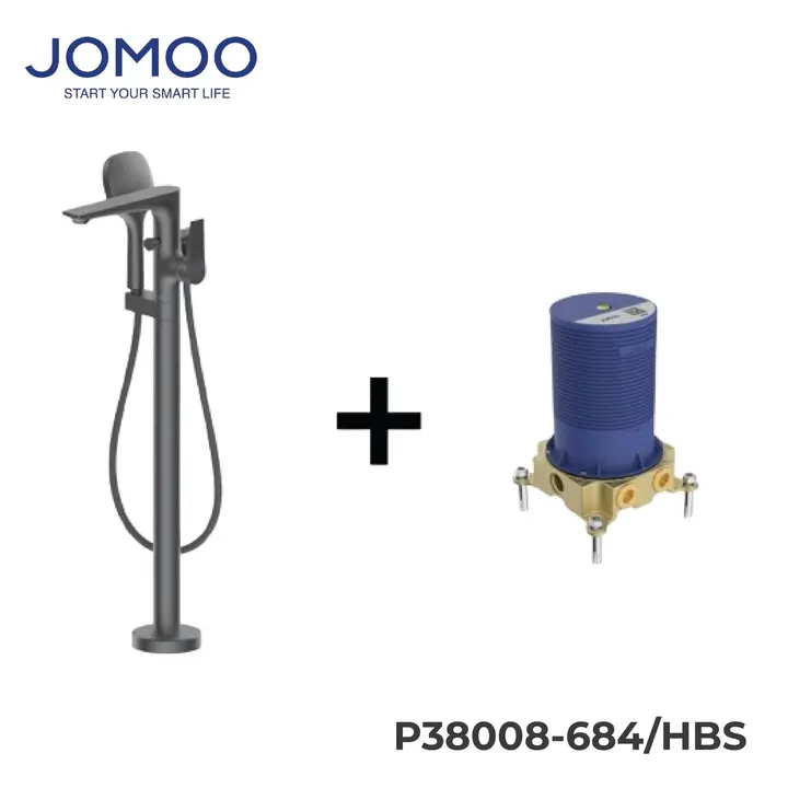 Vòi bồn tắm đặt sàn Jomoo P38008-684-HBS – TBVS › Sen tắm