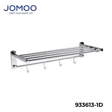 Giá treo khăn có móc Jomoo 933613-1D – TBVS › Phụ kiện