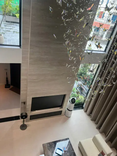 Lát sàn phòng khách & bếp – ảnh 19
